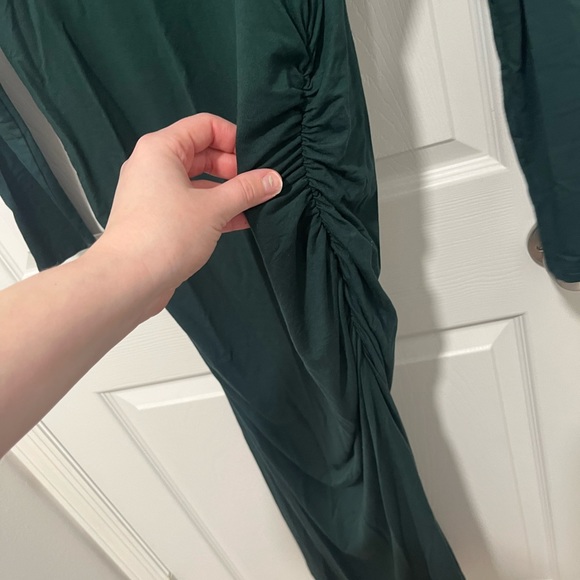 Evergreen Maternity Dress Bodycon Medium - Picture 3 of 4